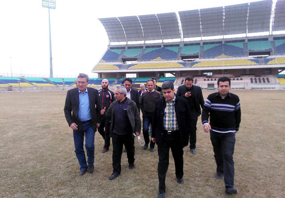 برانکو و طاهری از ورزشگاه جدید سرخپوشان بازدید کردند برانکو و طاهری از ورزشگاه جدید سرخپوشان بازدید کردند