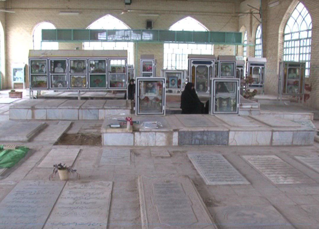 آغازساماندهی گلزار شهدای بشنیغان میبد