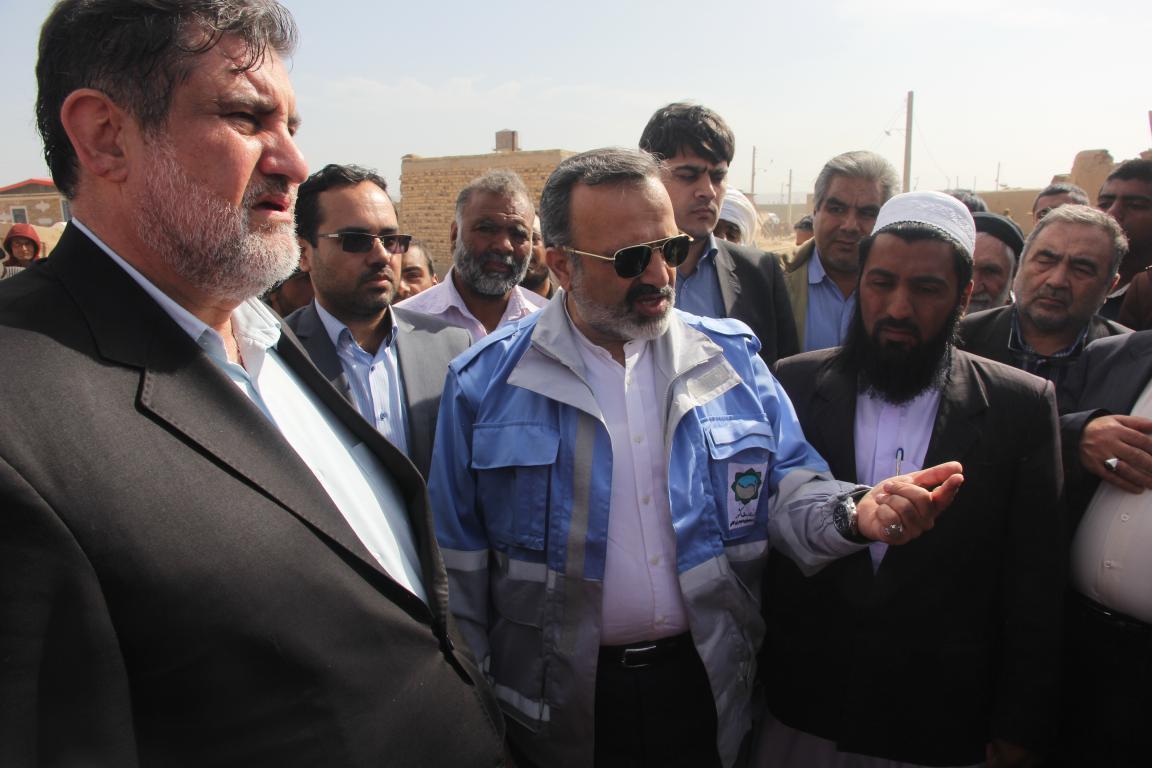 بازدید رئیس سازمان مدیریت بحران کشور از کانون اصلی زلزله اخیر در خراسان رضوی