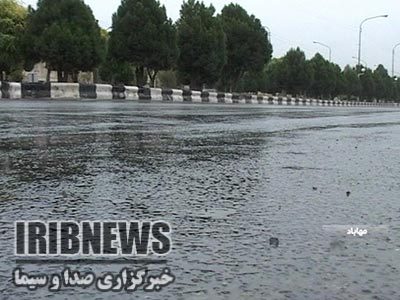 آسمان مهاباد تا بعد از ظهر امروز بارانی است .