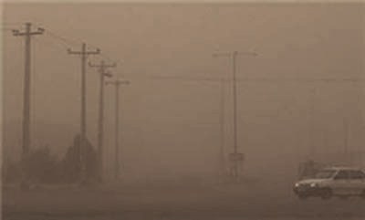 افزایش غلظت ریزگردها در ریگان افزایش غلظت ریزگردها در ریگان