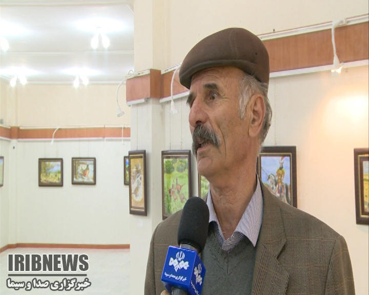 گشایش نمایشگاه نقاشی با آبرنگ در شهرکرد