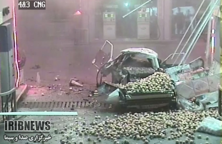 3 مصدوم در انفجار مخزن سی ان جی در بانه