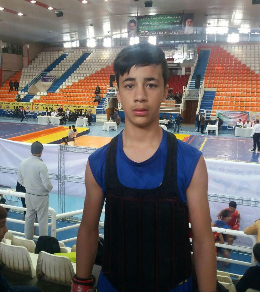 کسب مدال برنز ووشو کار سنندجی در رقابت‌های قهرمانی کشور