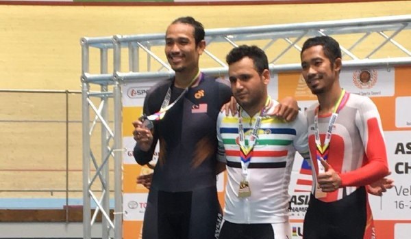 محمدی طلای رشته تعقیبی انفرادی پاراسایکلینگ را کسب کرد