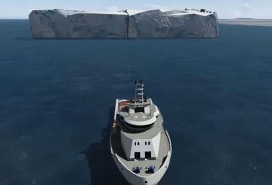 تامین آب آشامیدنی امارات از یخ های قطب جنوب