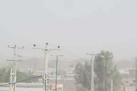 جولان  دوباره ریزگردها وگرمای شدید در ریگان