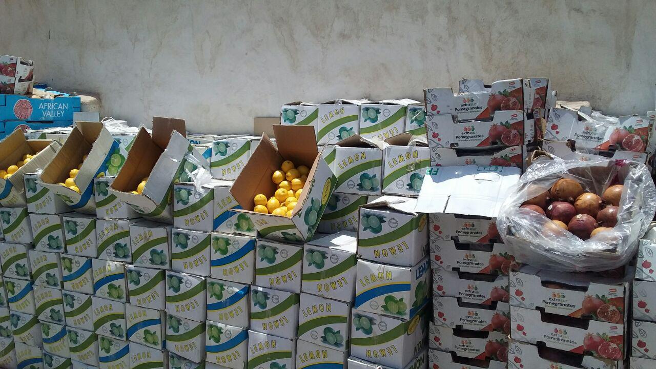 توقیف محموله میوه قاچاق دررودبارجنوب