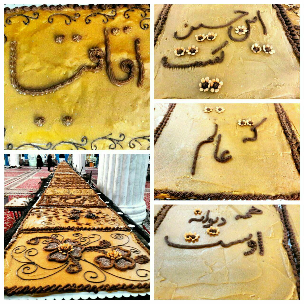 پخت بزرگترین حلوای نذری دهه محرم در خراسان رضوی درکاشمر پخت بزرگترین حلوای نذری دهه محرم در خراسان رضوی درکاشمر