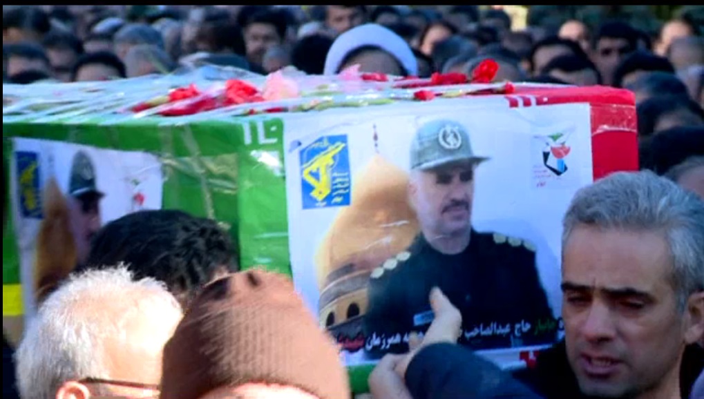 وداع مردم استان با پیشکسوت دوران پرافتخار دفاع مقدس