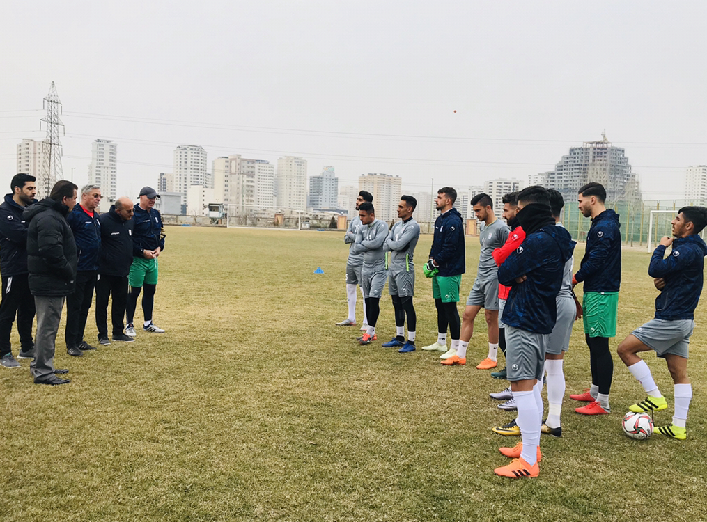 آغاز اردوی تیم ملی فوتبال امید با ۱۱ بازیکن