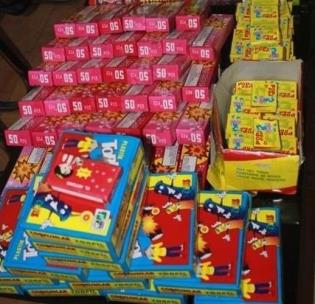 کشف بیش از ۲۱ هزار عدد مواد‌‎محترقه در تالش