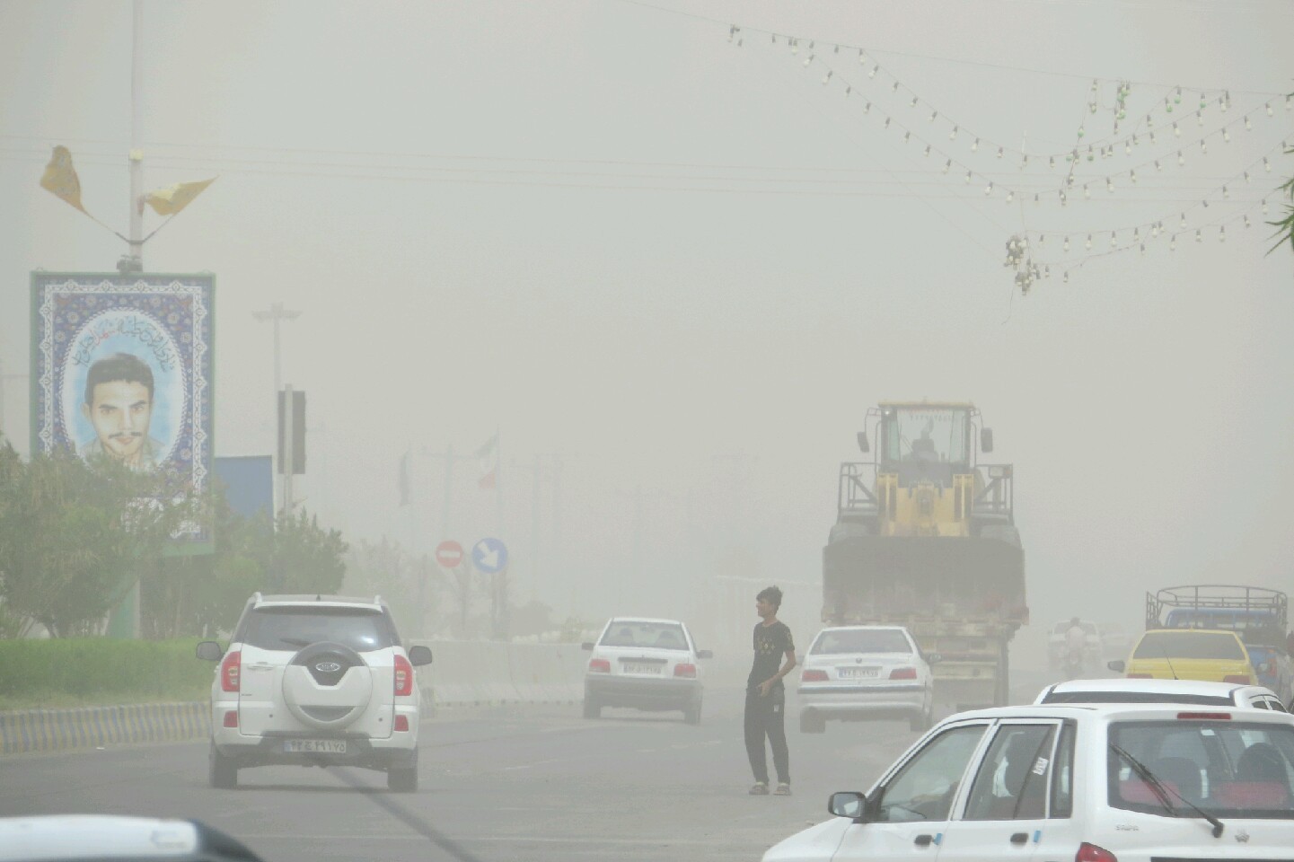 غلظت ریزگردها در ریگان؛ پنج برابر حد مجاز غلظت ریزگردها در ریگان؛ پنج برابر حد مجاز