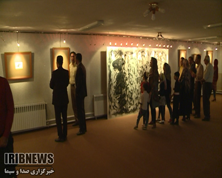 گشایش نمایشگاه خطا توازی در شهرکرد + فیلم