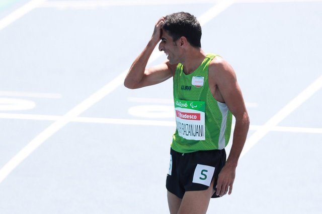 قهرمانی دونده کرمانی در بازی های پارآسیایی قهرمانی دونده کرمانی در بازی های پارآسیایی