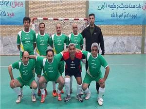 کسب مقام تيم فوتسال جانبازان و فرزندان شاهد نيشابور در مسابقات جام وحدت استان خراسان رضوی