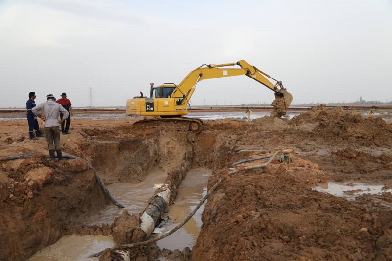 آلودگی ناشی از نشت نفت در مناطق سیلابی وجود ندارد