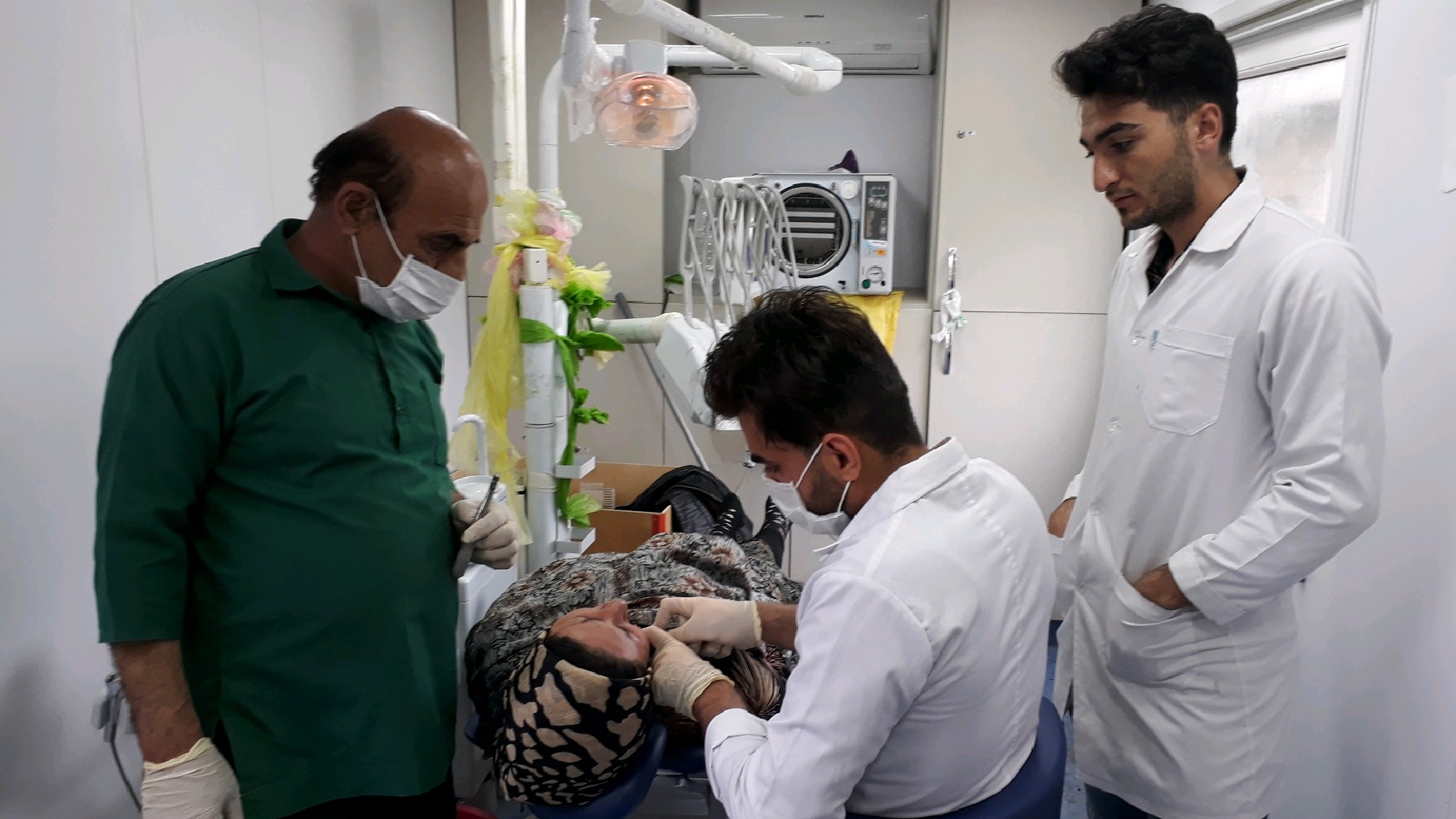 اعزام کاروان سلامت به روستای درب کلات