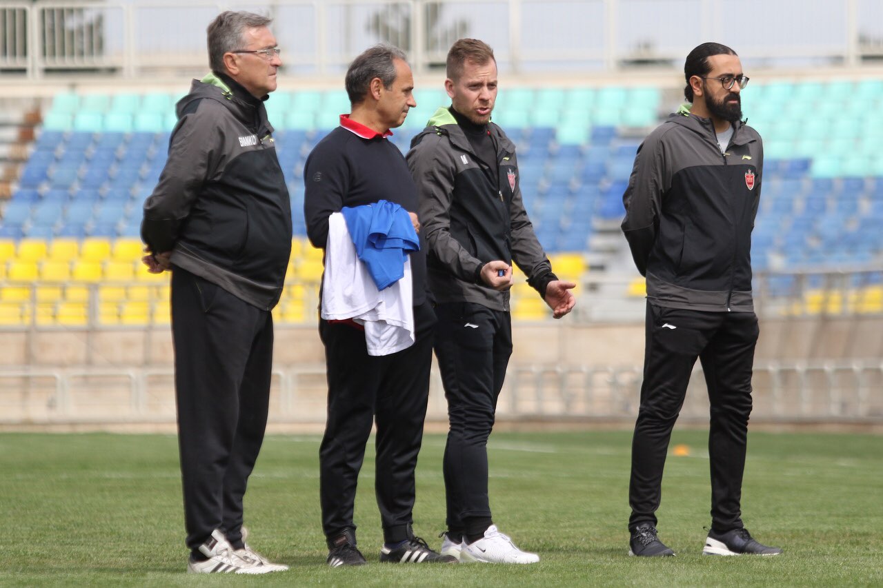 پیگیری تمرینات سرخپوشان با بازگشت برانکو پیگیری تمرینات سرخپوشان با بازگشت برانکو