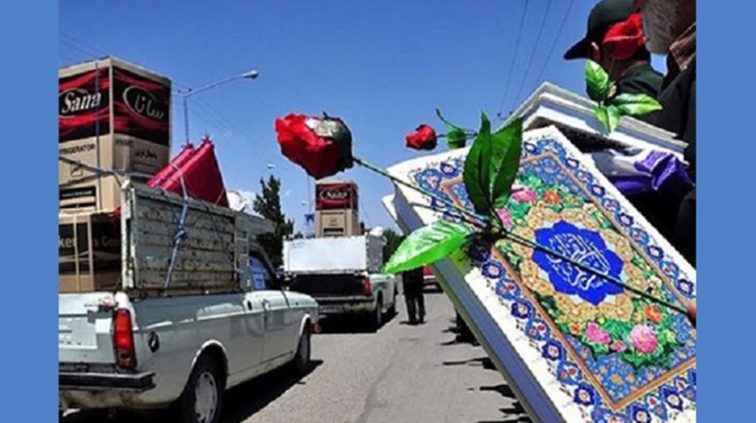 اهدا جهیزیه به ۱۲۲ نو عروس در فارس اهدا جهیزیه به ۱۲۲ نو عروس در فارس