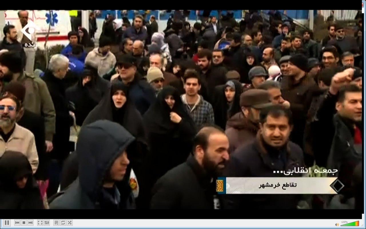 روايت تصویری از حضور عظیم مردم در مصلی تهران