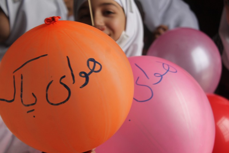 نواخته شدن زنگ هوای پاک در بیش از 200 مدرسه بردسکن