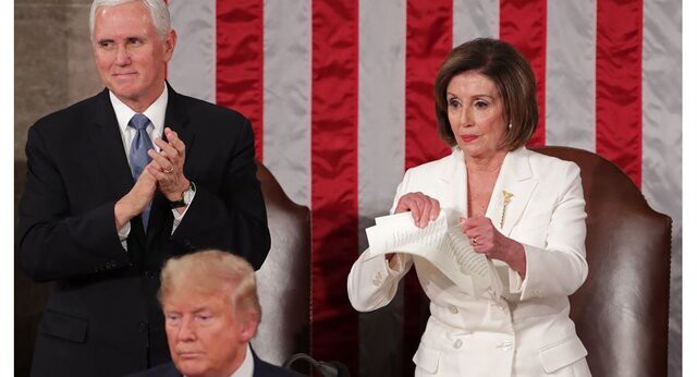 واکنش کاربران به دعوای کودکانه ترامپ و نانسي پلوسی واکنش کاربران به دعوای کودکانه ترامپ و نانسي پلوسی