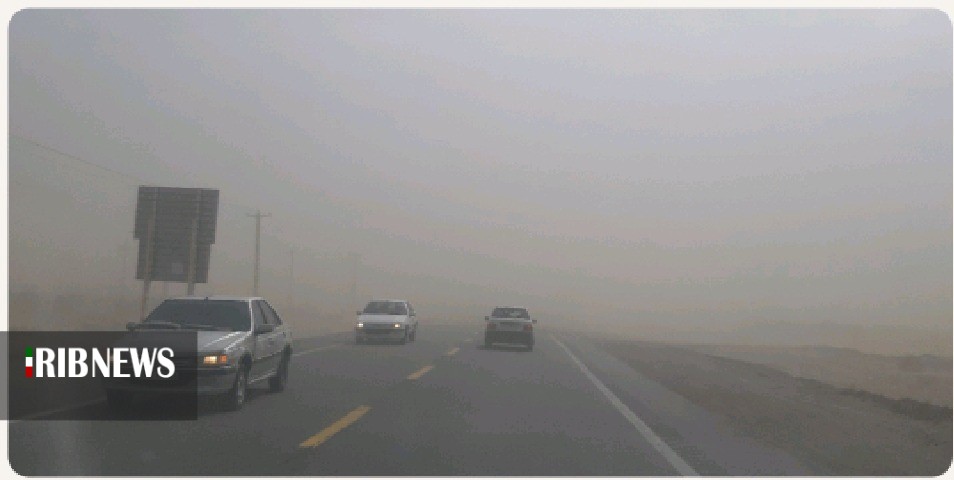 گردوغبار ۲۲برابری حد مجاز در ریگان گردوغبار ۲۲برابری حد مجاز در ریگان