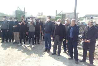 تشییع مادر شهیدان سرمستی در بهشهر