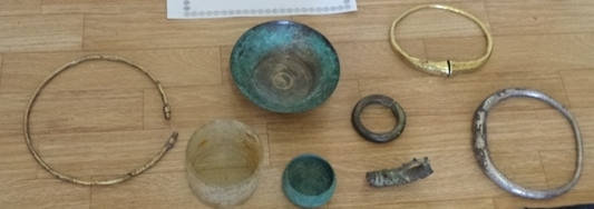 کشف اشیاء تاریخی هزار اول قبل از میلاد در زنجان