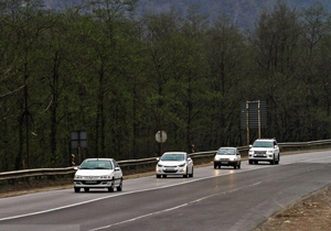ترافیک عادی و روان در جادههای مازندران