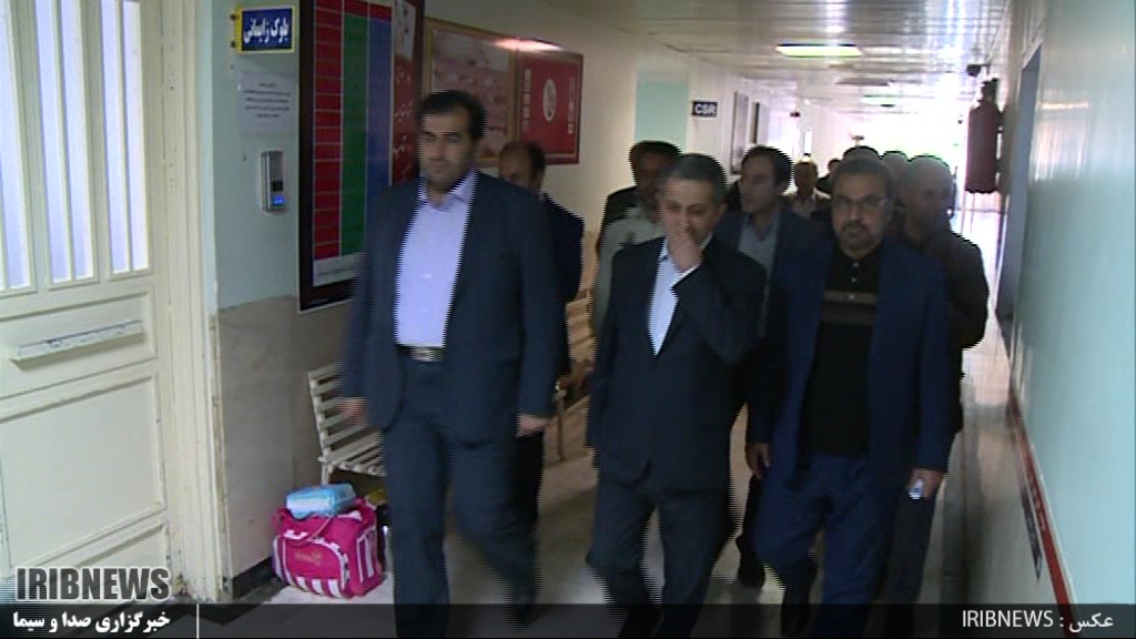 بازدید معاون درمان وزیر بهداشت درمان وآموزش پزشکی از مرکز درمانی مشگین شهر