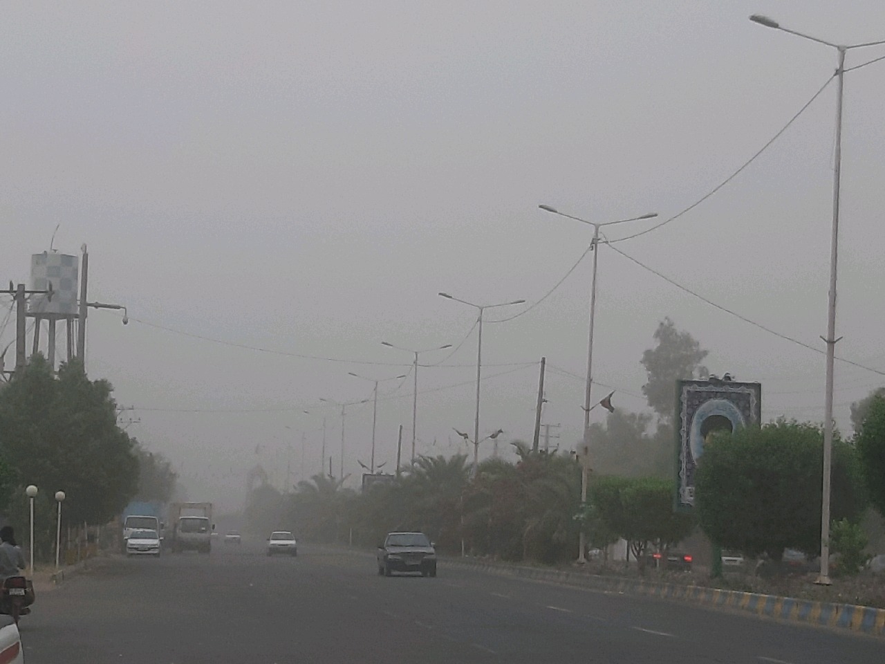 افزایش گرد و غبار در آسمان ریگان تا 30 برابر حد مجاز
