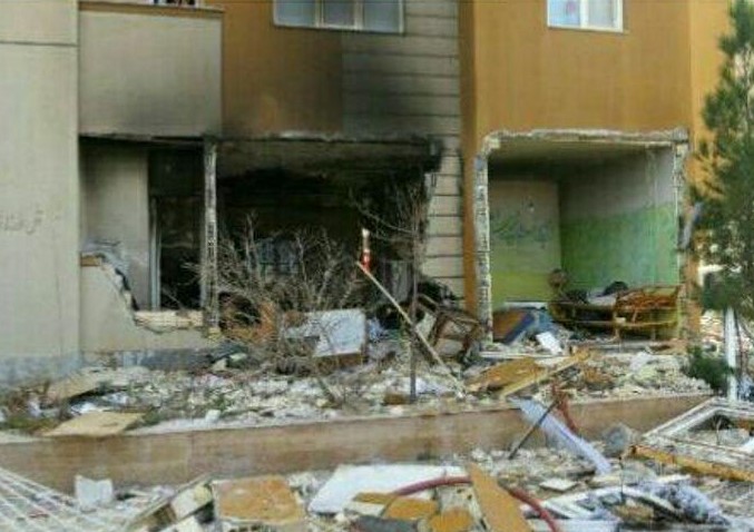 نشت گاز منجر به انفجار ساختمان مسکونی شد نشت گاز منجر به انفجار ساختمان مسکونی شد