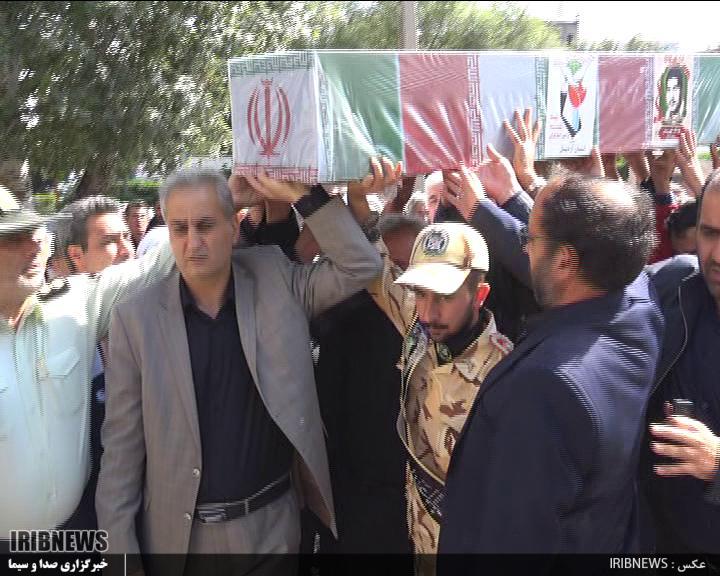 استقبال از شهید تازه تفحص شده دوران دفاع مقدس استقبال از شهید تازه تفحص شده دوران دفاع مقدس