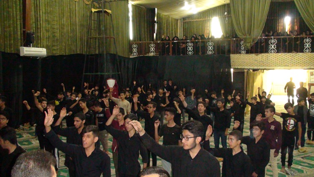 تجدید بیعت نوجوانان در دهدشت و سوق با آرمان های حضرت قاسم(ع)