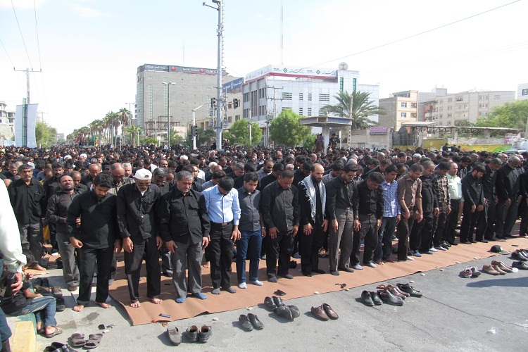 اجتماع عزادران حسینی کرمانشاه 