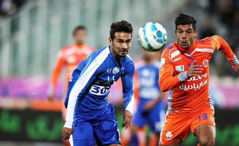 سایپا و استقلال در ورزشگاه آزادی