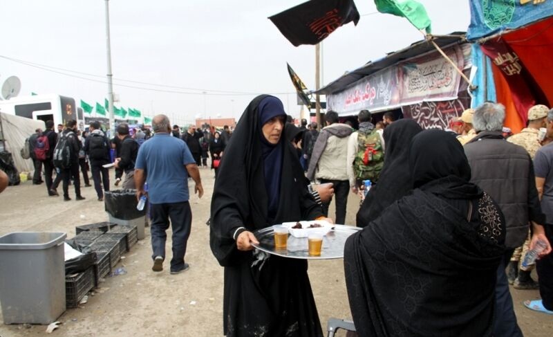 ادامه خدمات رسانی موکبهای اربعین تا پایان ماه صفر