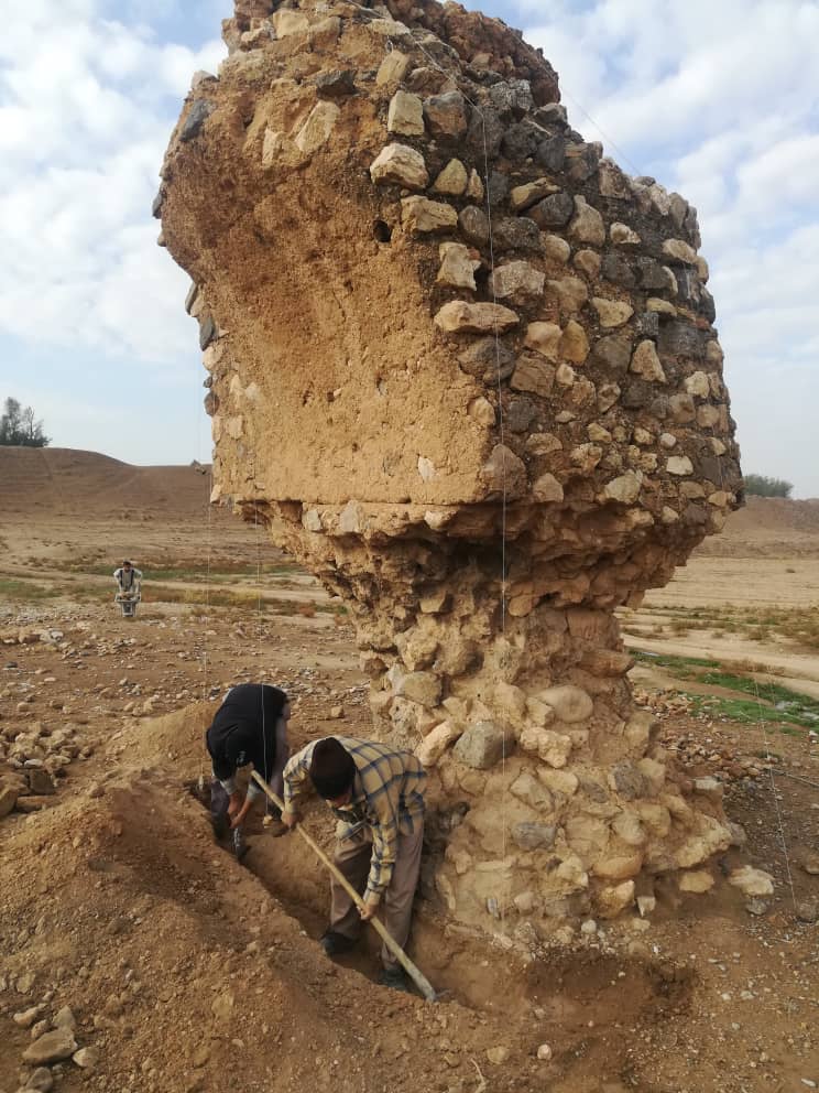 مرمت پایه ستون آبراه شهر تاریخی دارابگرد مرمت پایه ستون آبراه شهر تاریخی دارابگرد