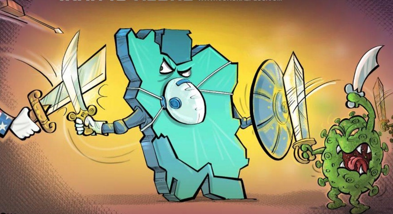 آمریکا مانع مبارزه جهانی با ویروس کروناست آمریکا مانع مبارزه جهانی با ویروس کروناست