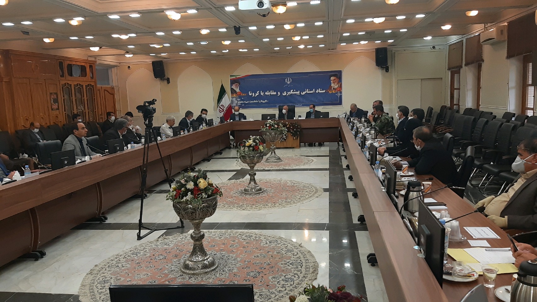 ایثار  کادر در مان  بیمارستان عیسی بن مریم اصفهان