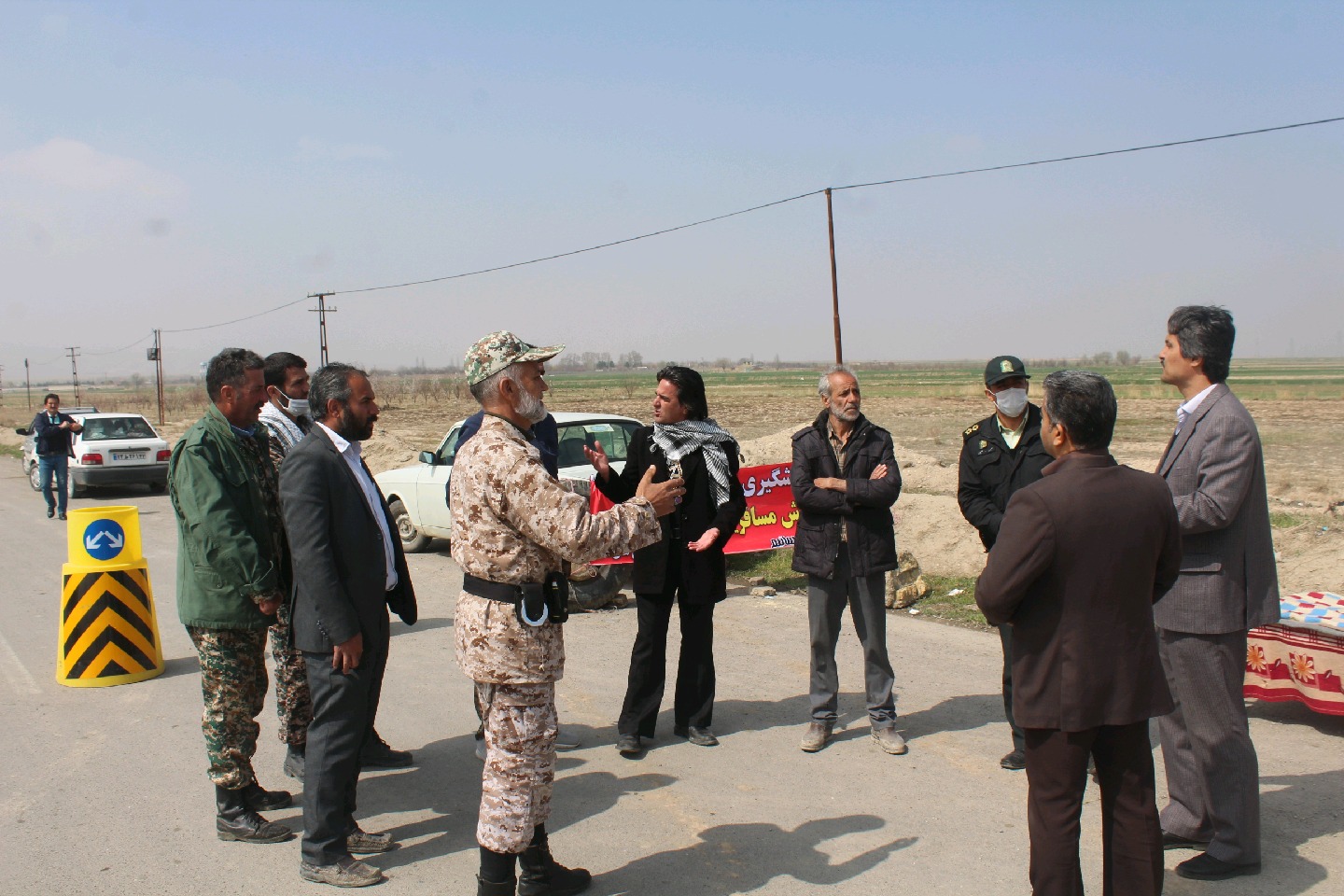 مسدود شدن تمامی مسیرهای گردشگری شهرستان چناران مسدود شدن تمامی مسیرهای گردشگری شهرستان چناران