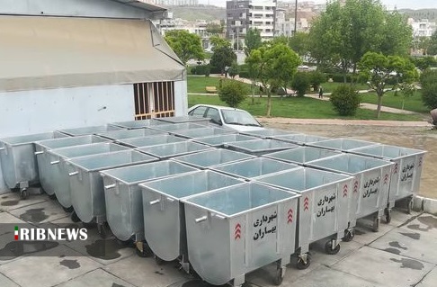 جانمایی ۴۸۵ سطل زباله فلزی مکانیزه در سنندج جانمایی ۴۸۵ سطل زباله فلزی مکانیزه در سنندج