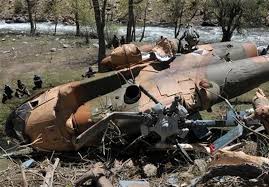 سقوط بالگرد نیرو&zwnj;های ارتش افغانستان