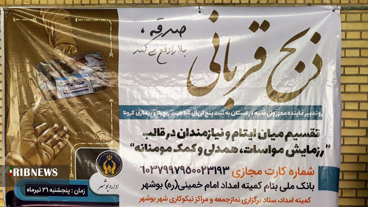 قربانی برای دفع بلا و رفع کرونا در استان بوشهر