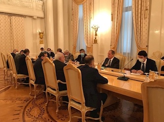 تاکید ظريف و لاوروف بر مقابله با یکجانبه گرایی آمریکا