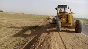 اجرای شیب شیروانی در جادههای جنوب کرمان اجرای شیب شیروانی در جادههای جنوب کرمان