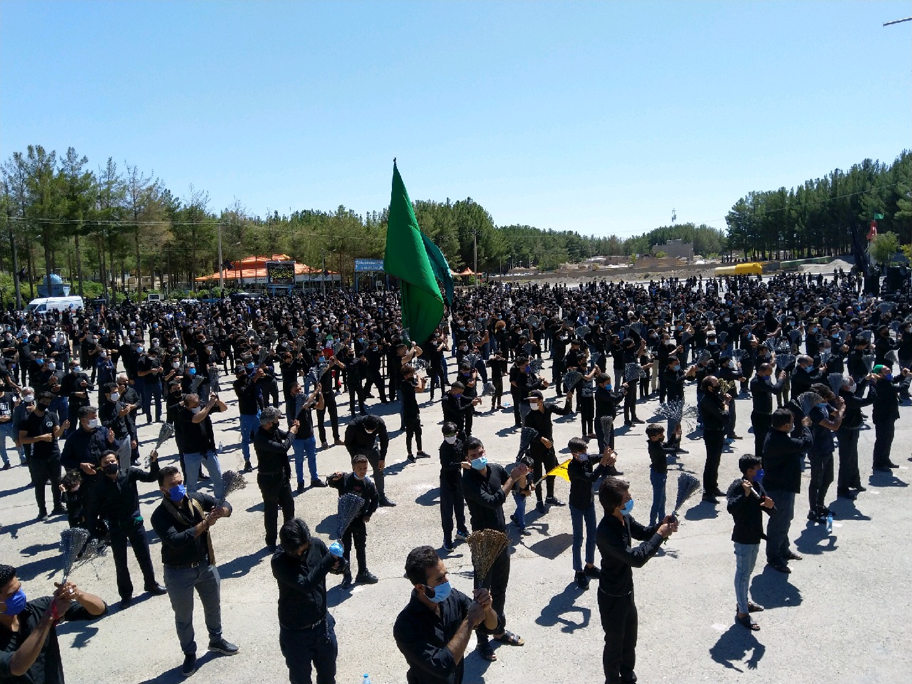 عاشورایی متفاوت ـ عزاداری منسجم در بیرجند