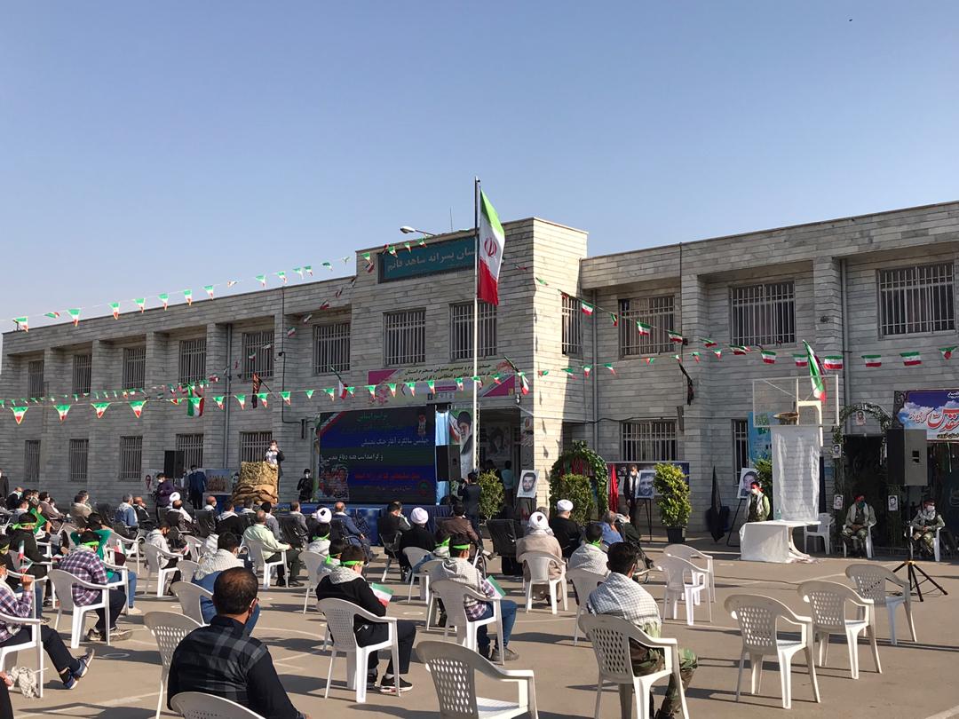 نواختن زنگ مقاومت، ایثار و پیروزی در قزوین